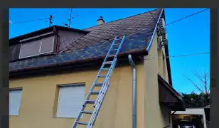 Tetőfelújítás, cserepeslemezes tetőfedés, tetőjavítás