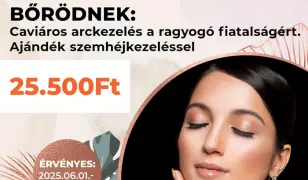 Kaviáros arckezelés a Szilani-Beauty Szépségszalonokban