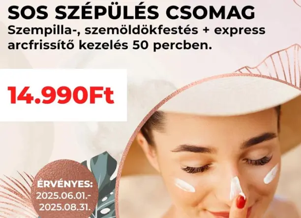 SOS szépítő csomag a Szilani-Beauty Szépségszalonokban