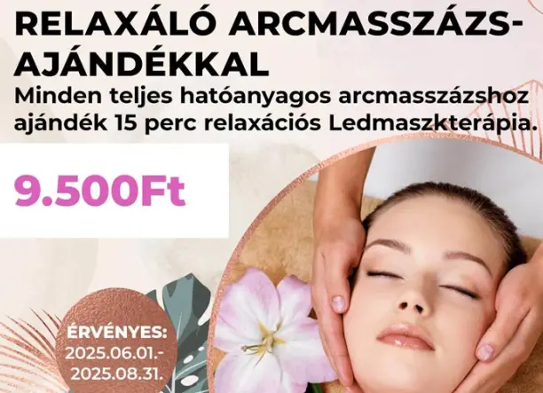 Relaxáló arcmasszázs ajándékkal a Szilani-Beauty Szépségszalonokban