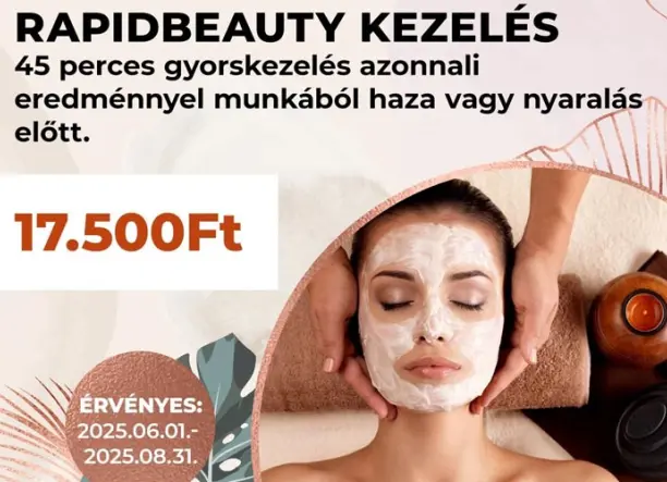 Rapid beauty kezelés a Szilani-Beauty Szépségszalonokban