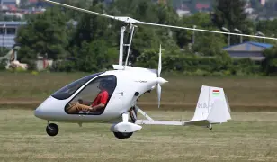 Gyrocopter Repülés, vezetés, ajándék, bemutató