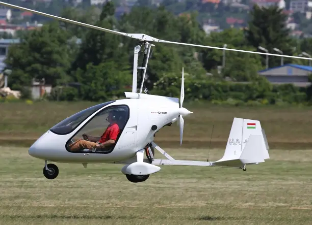 Gyrocopter Repülés, vezetés, ajándék, bemutató