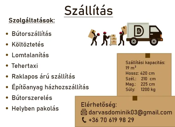 SzállítÁsz. Mindent visz ,mint a piros ász.