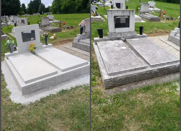 Sírkő tisztítás