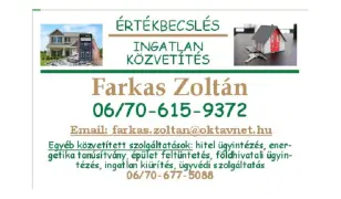 INGATLANOK ÉRTÉKBECSLÉSE magánszemélyeknek és cégeknek