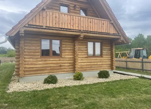 Rönkház fa alapanyag gyártás