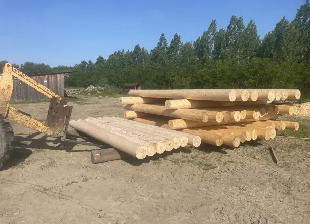 Rönkház fa alapanyag gyártás