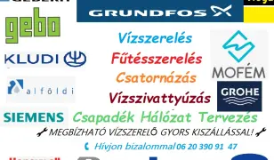 VÍZSZERELÉS Fűtésszerelés