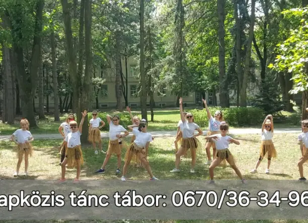 Nyári napközis tánc tábor gyerekeknek