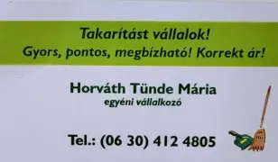 Egyéni takarító vállalkozás