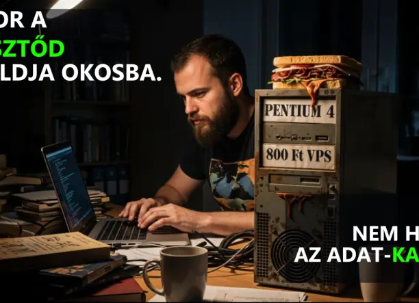 INGYEN .HU DOMAIN + AI Weboldalépítő + SSL 4990Ft