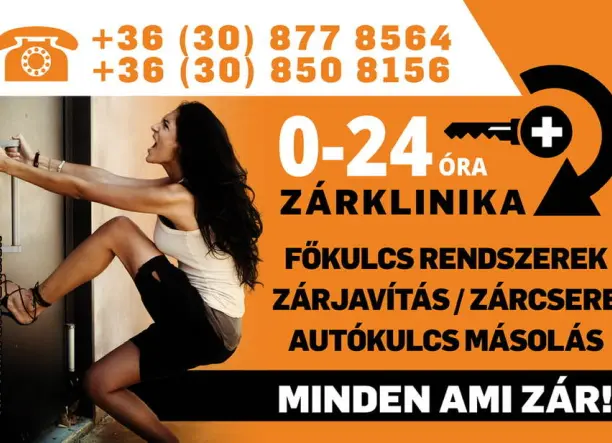 Zárnyitás • Zárcsere • Zárjavítás Zárlakatos NAGYKANIZSA