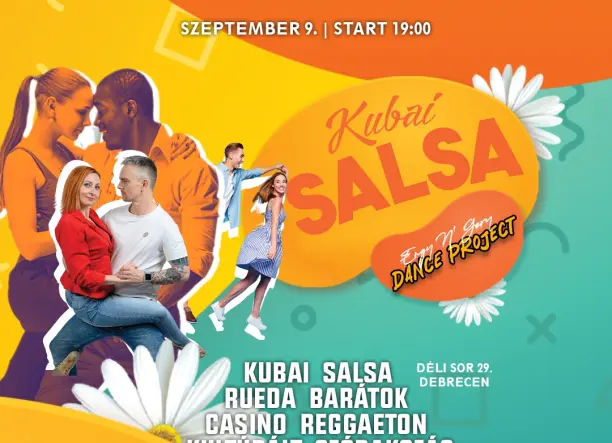 Kubai Salsa Kezdő Csoportok Debrecenben – Gyere el Ingyenes Nyílt Napunkra!
