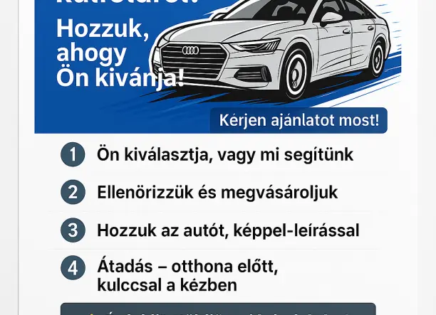kisteherautóval szállítok
