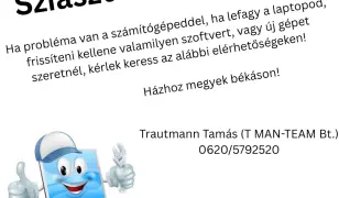 Számítógép/laptop karbantartás otthonában - III.kerület és környéke!