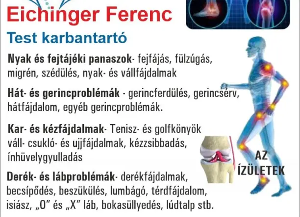 Test Karbantartó Csontkovácsolás és Masszázs