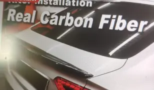 A5 cupé carbon szárny