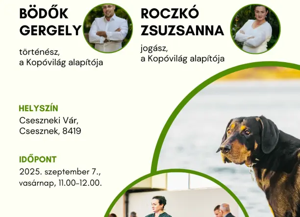 Semmi se marad rejtve! Szeptember 7-én a kopók mindent kiszagolnak a cseszneki várban!