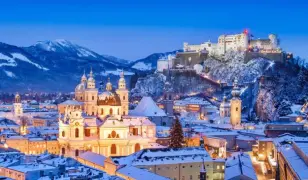 3 napos adventi kirándulás Salzburgban és a Salzkammerguti-tóvidéken, busszal, reggelivel, idegenvezetéssel