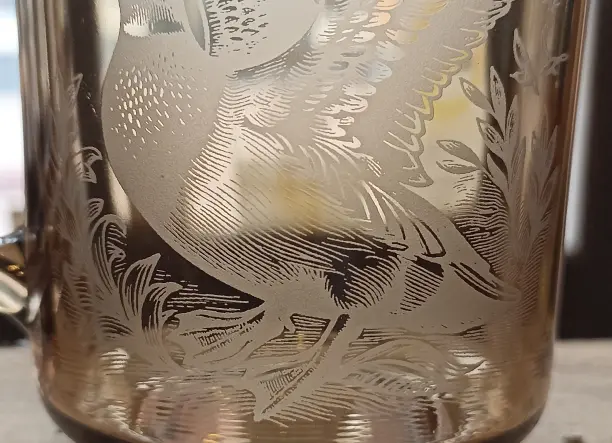 Homokfúvott ajándéktárgyak, üvegplakettek készítése .