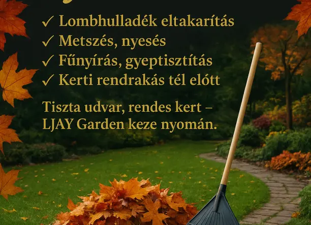 Őszi kertrendezés