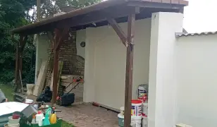 Betonozás, glettelés, festés, burkolás