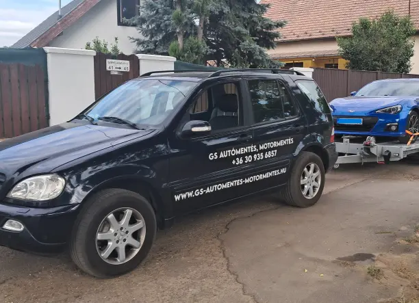 GS autómentés motormentés tréler bérbeadás, Bag