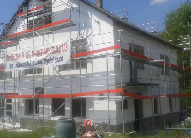 Homlokzati hőszigetelés, homlokzat felújítás!