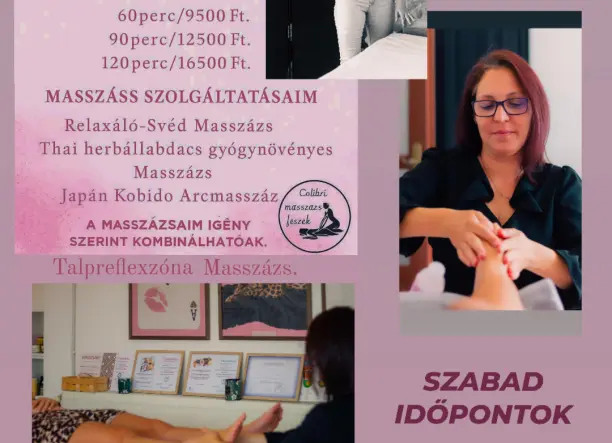 Relaxáló svéd masszázs