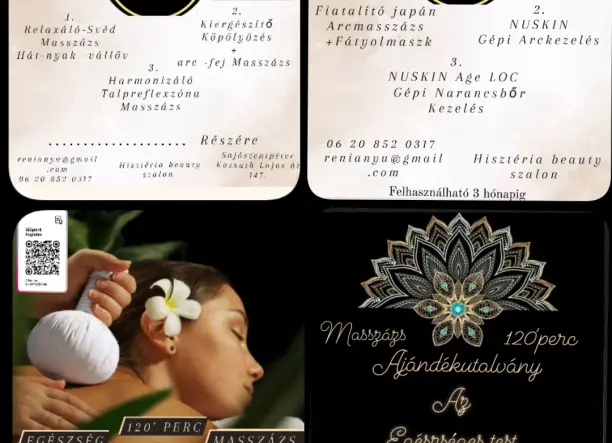 Relaxáló svéd masszázs