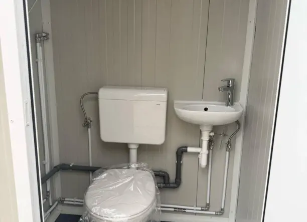 Új Szaniter Konténer Wc Zuhanyzóval