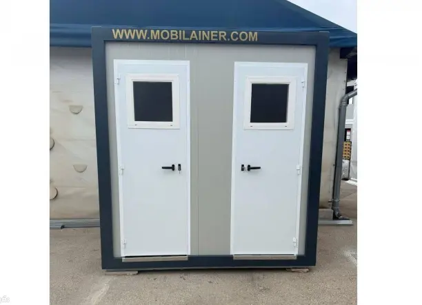 DUÓ WC+ TUSOLÓ KONTÉNER - 240X120X260 CM