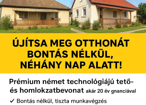Bontás nélküli felújítás