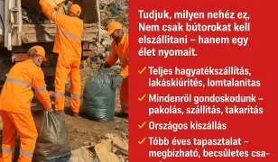 Lomtalanítás- hagyaték el szállítás