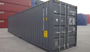 Szállítási konténer / egyszeri és utolsó útra szánt konténer, 20 lábas és 40 lábas.