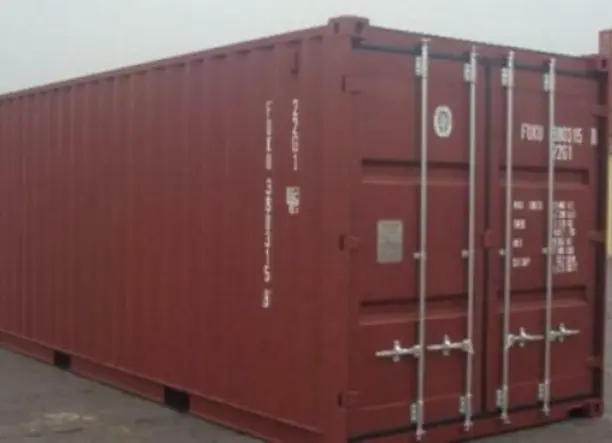 Szállítási konténer / egyszeri és utolsó útra szánt konténer, 20 lábas és 40 lábas.