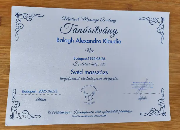 Szakképzett Masszőr! :)