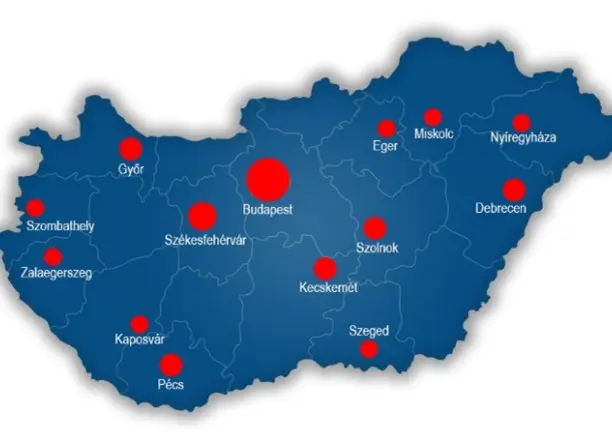 Szolgáltatásnyújtás országosan