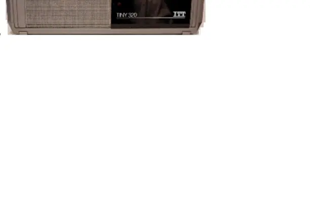 Gyűjtőket érdekelhet! 50 éves ITT TINY320 táskarádió kifogástalan állapotban, hálózati adapterrel eladó