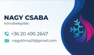 Klímák telepítése, tisztítása