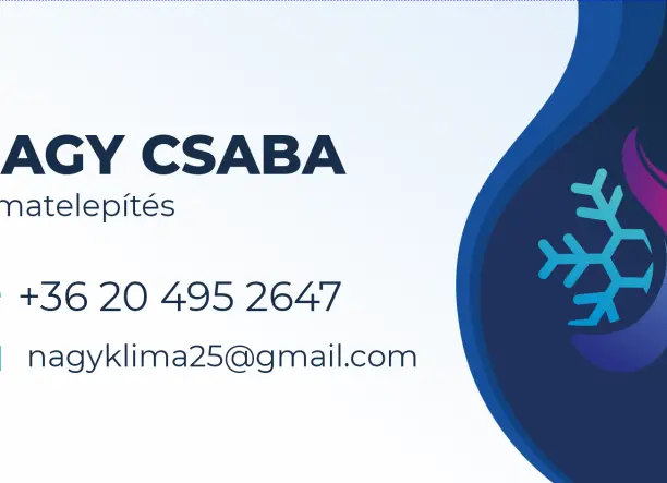 Klímák telepítése, tisztítása