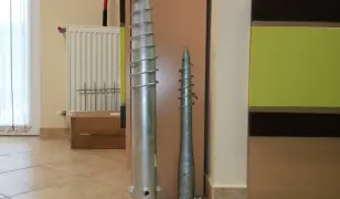 Talajcsavar, földcsavar, kerítés oszlop, vadháló, drótfonat, drótháló