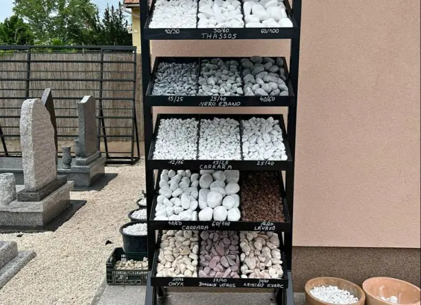 Díszkavicsok Monoron és Cegléden