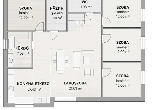 ÚJ ÉPÍTÉSŰ CSALÁDI HÁZAK ELADÓK MAKÁDON!