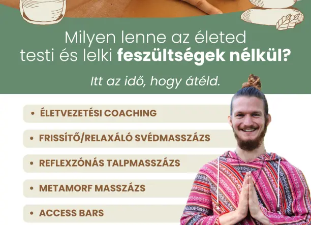 Metamorf masszázs, energetikai blokkoldás, traumakezelés