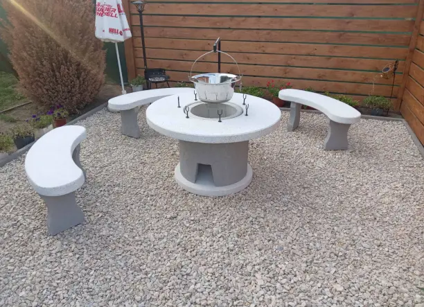 Szalonnasütő és Grill garnitúra