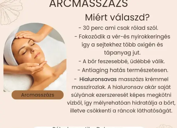 Szérumos arcmasszázs 10% AKCIÓ + ajándék