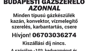 Budapesti gázszerelő