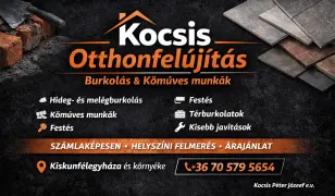 Kőműves munkák Burkolás